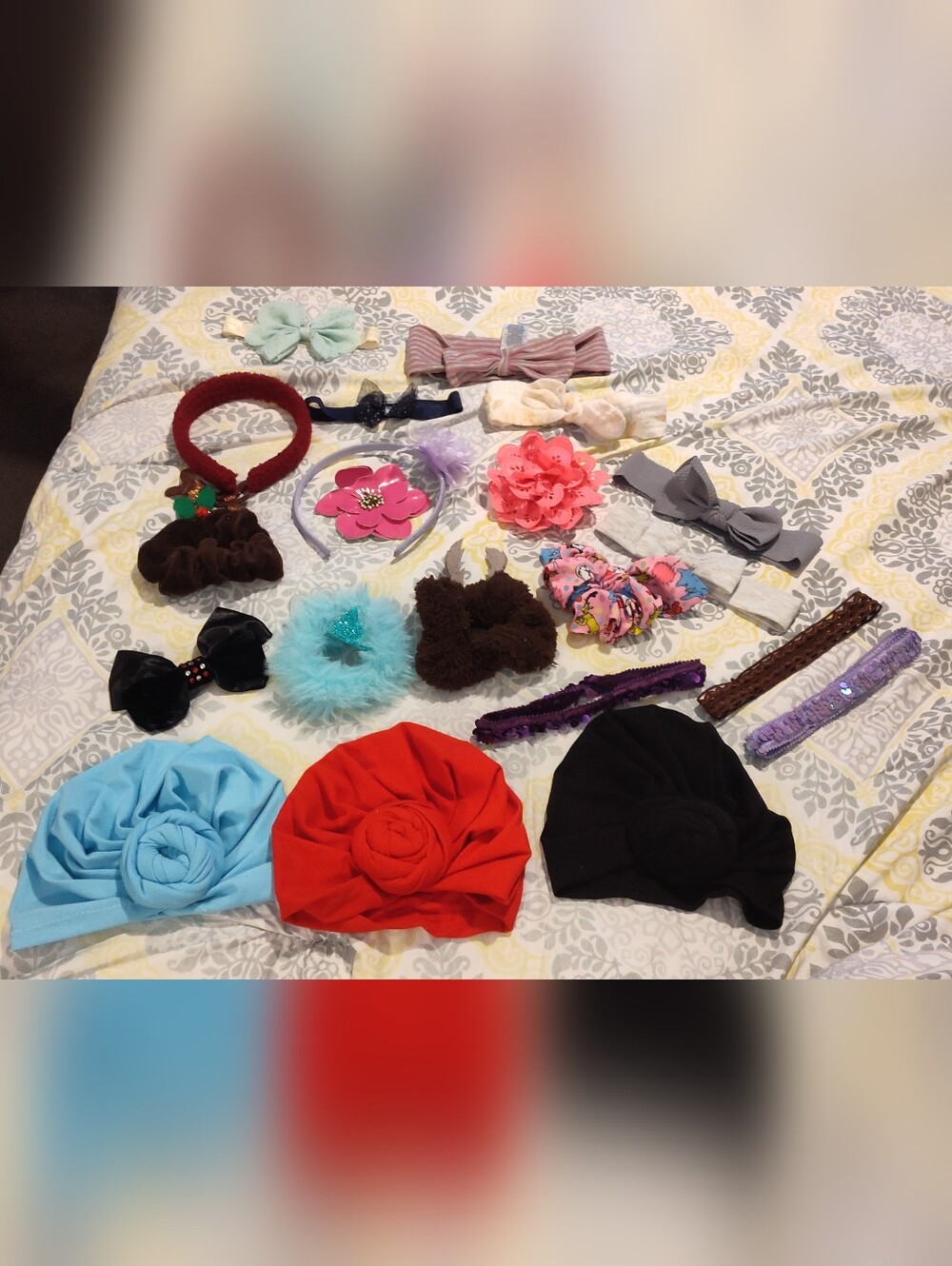 Girls- Mixed Headbands & Hair Accessories (20ct)